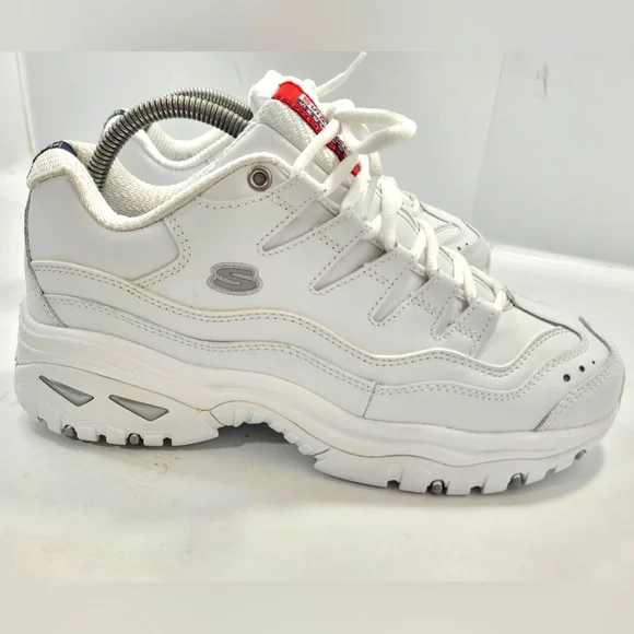 SKECHERS SPORT ENERGY ORBIT MULE WALKING SNEAKERS WOMEN'S SIZE 9.5 WHITE A3 - Picture 11 of 16